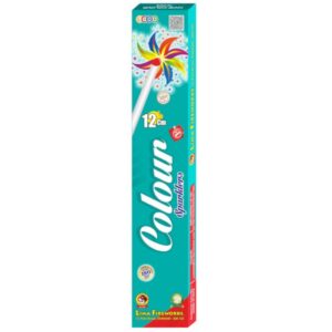 12 Cm Colour Sparkles - 10 Piece/Box