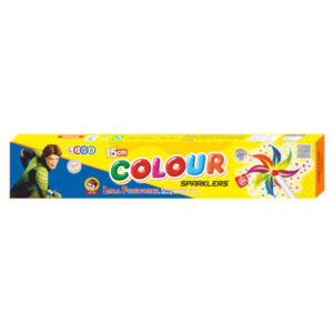 15 Cm Colour Sparkles - 10 Piece/Box
