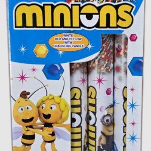 Minions Mega Crackling Candle - 1 Piece/Box